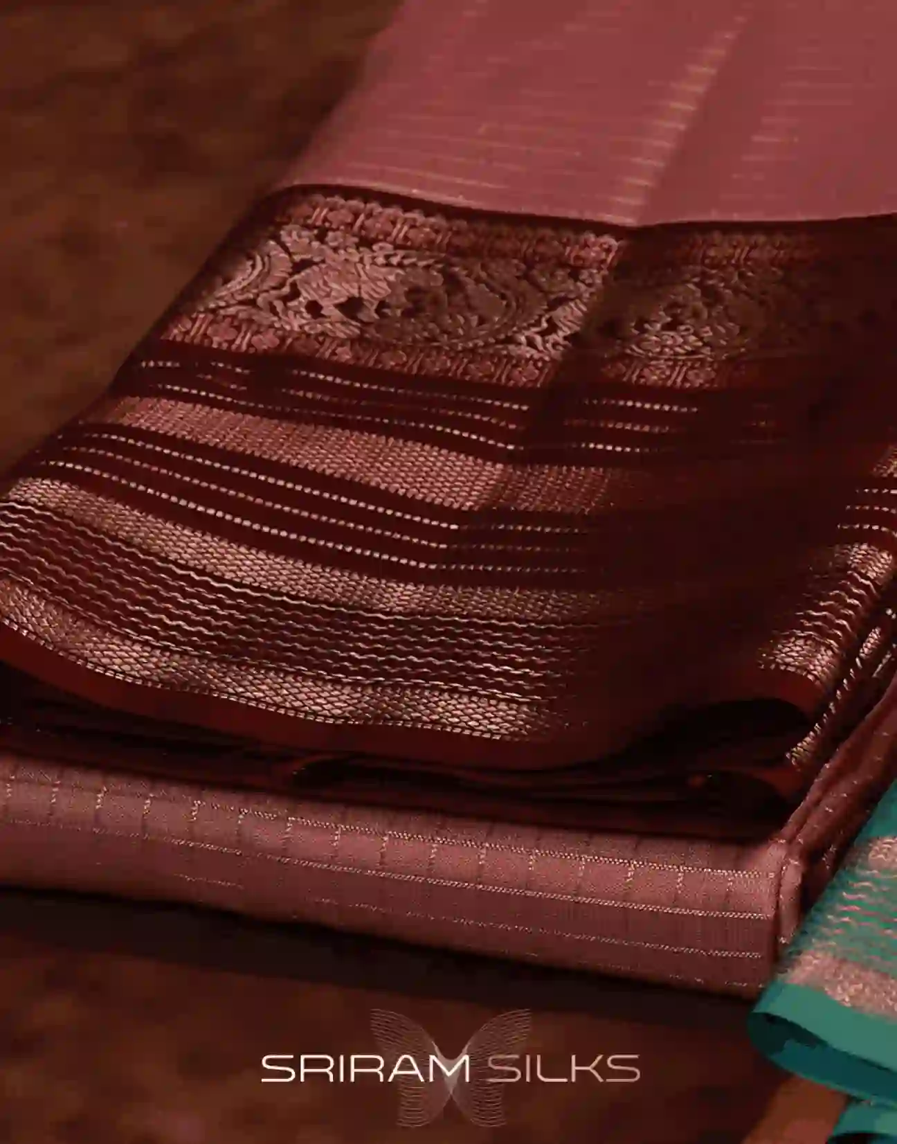 Model in traditional saree