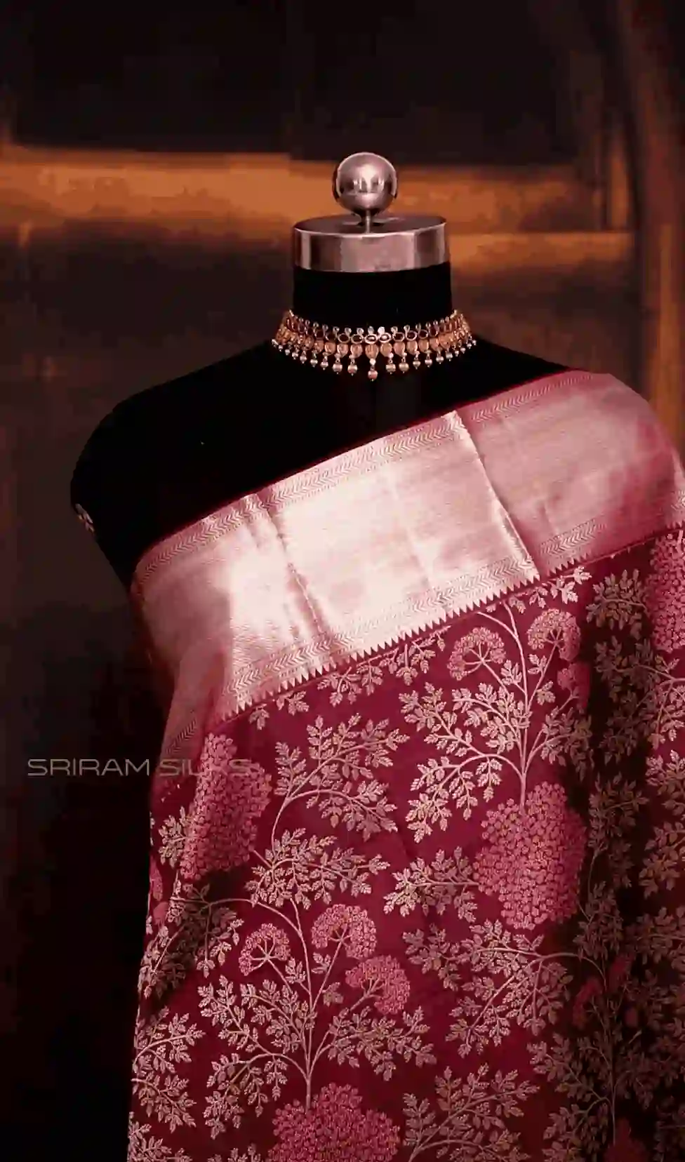 Pattani Silk Off White Saree